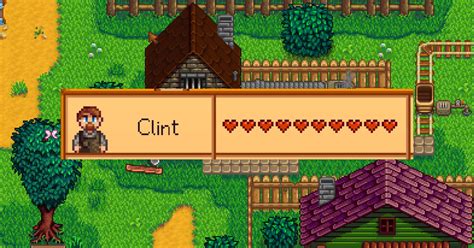 clint stardew valley|clint stardew valley schedule.